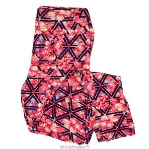 LuLaRoe Women's Geometric Floral Super Soft Butter Leggings